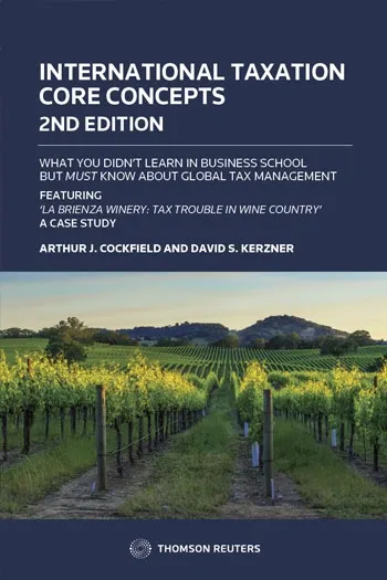 'International Tax: Core Concepts, 2nd Edition' Book by David. Kerzner 'International Tax: Core Concepts, 2nd Edition' Book by David. Kerzner